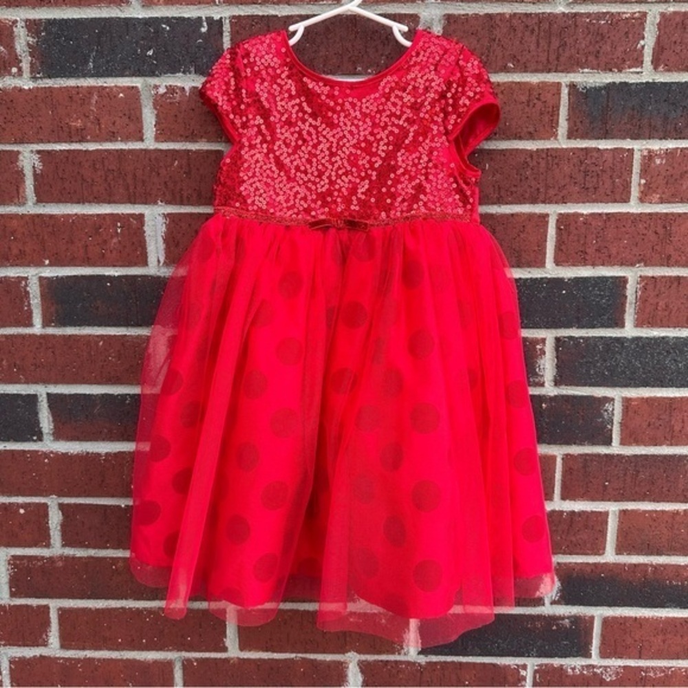 Blueberi Boulevard Sparkling Red Dress PM6